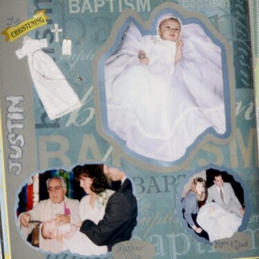 Justin&#039;s Baptism page 1