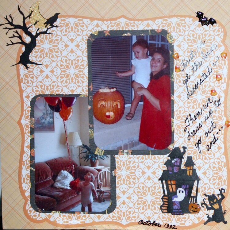 Stephen&#039;s 1st Halloween page 1