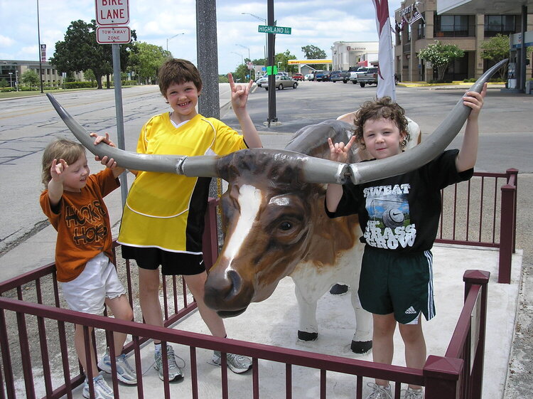 Bevo Rides Again!!!!