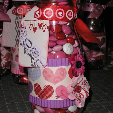 Valentine Frap Bottle, From the Side