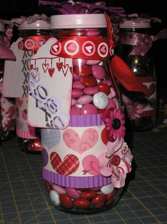 Valentine Frap Bottle, From the Side