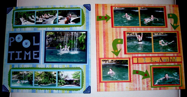 Costa Rica Pool-Double page