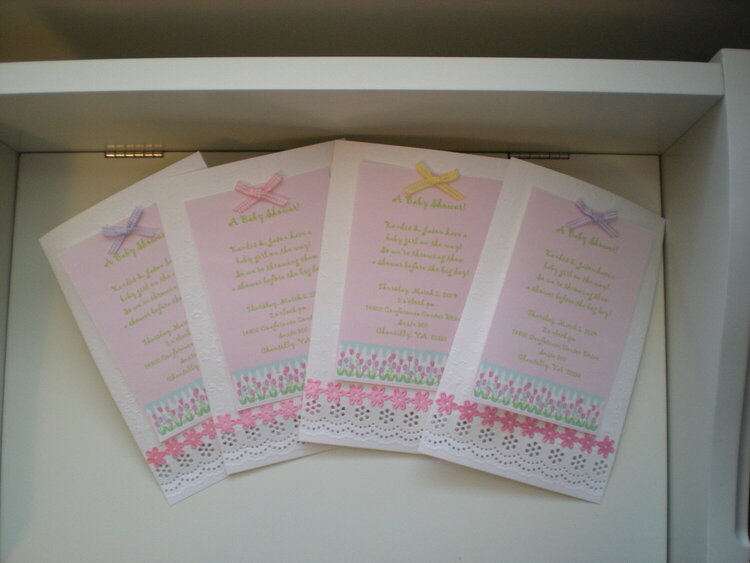 It&#039;s a Girl!  Baby Shower Invitations