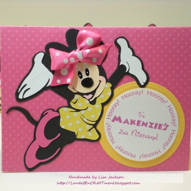 OH My!  Minnie Mouse Invitations