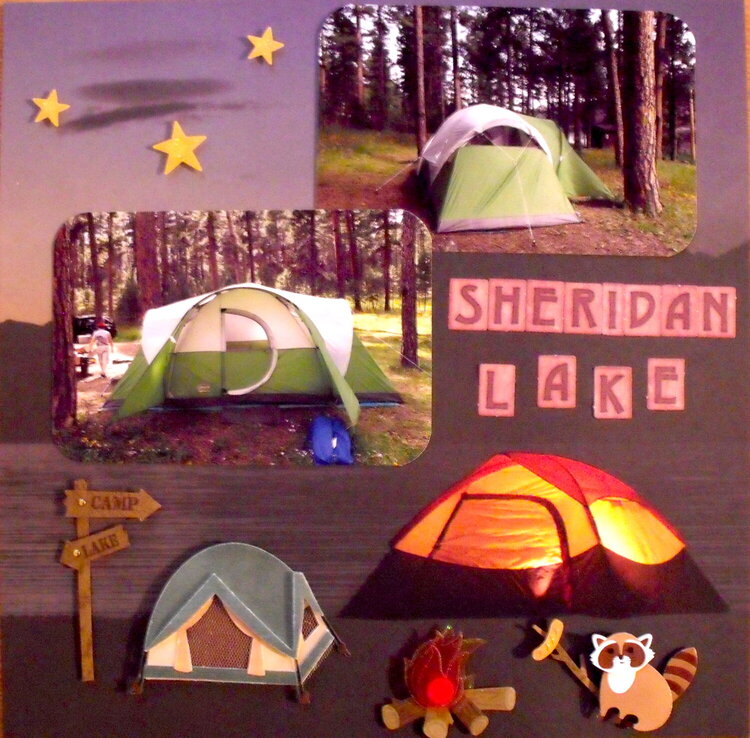 Camping at Sheridan Lake