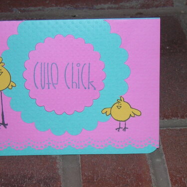 Chick Easter Card