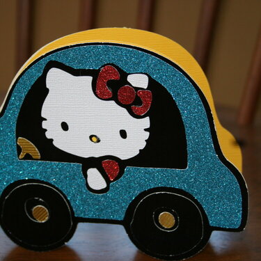 Hello Kitty Car Card