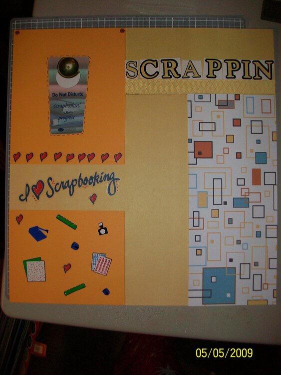 Scrappin&#039; is love pt1