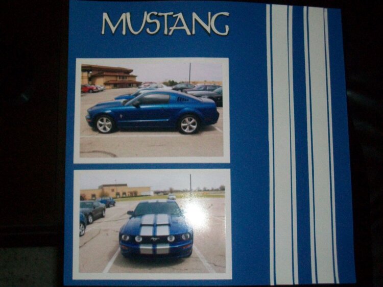Mustang- done by the boyfriend!!!!!!