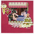 Merry & Bright Christmas layout