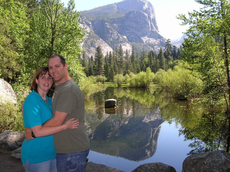 Me &amp; Chris Yosemite Mirror Lake