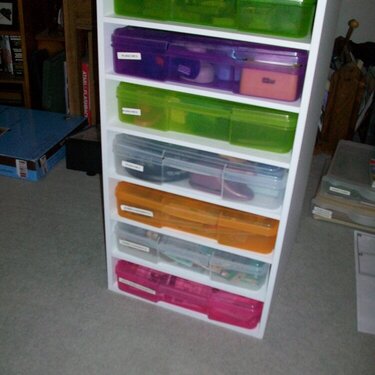 scrapbook storage