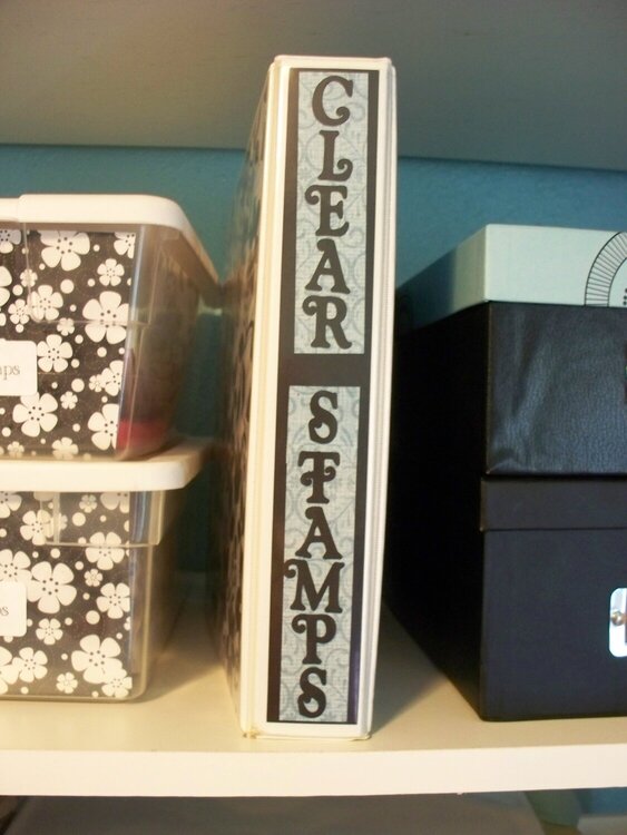 Storage for Clear Stamps