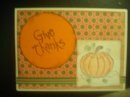 Another Give Thanks Card