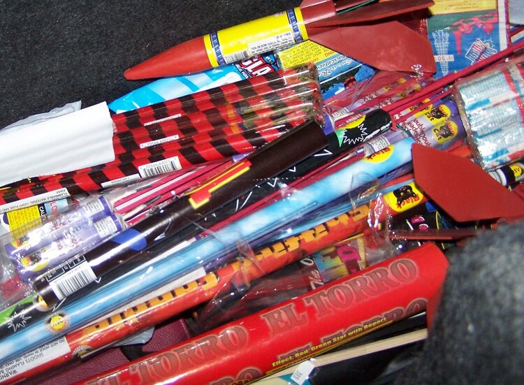 2. Box of Fireworks {10 pts.}