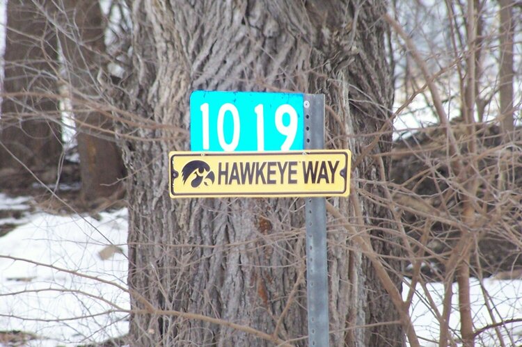 16. A Street Sign {10pts.}