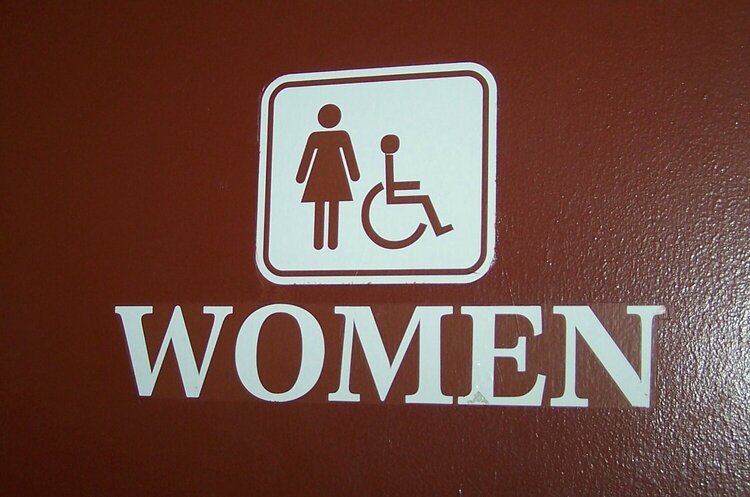 18. Women&#039;s Restroom Sign {10 pts.} Extra
