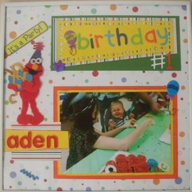 Aden 1st Birthday