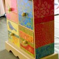 Decoupage Mini Chest