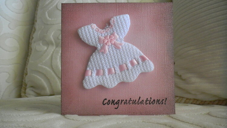 Baby Pink Congratulations