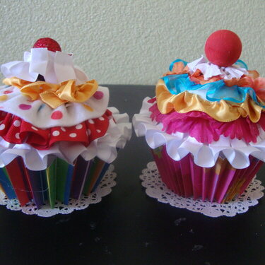 cupcake gift card holders