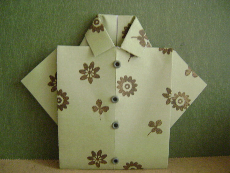 Hawaii Origami shirt