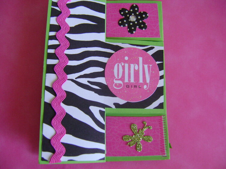 girly tri shutter card