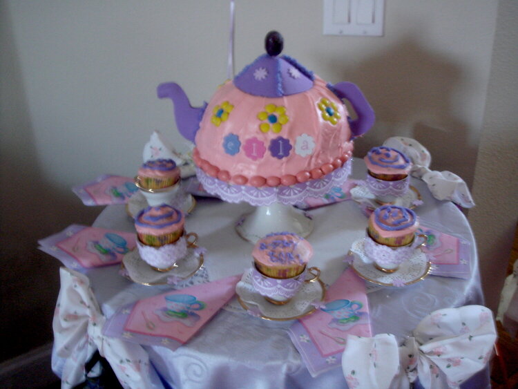 Teapot cake-II