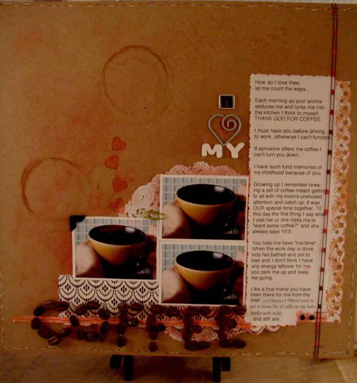 I &lt;3 MY COFFEE  ~All week challenge 5-9-10