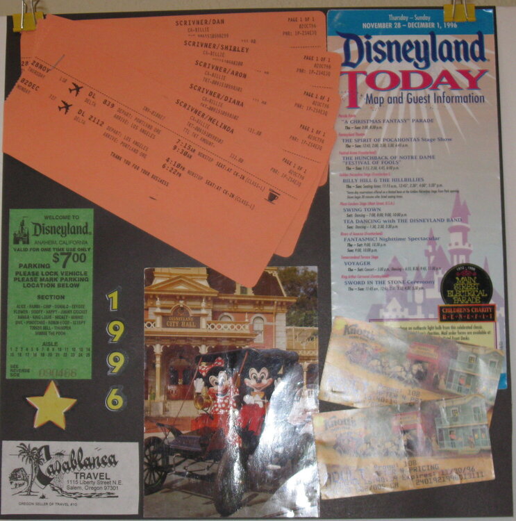 Cover for Disneyland 1996 Album