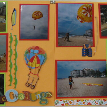 *Parasailing in Puerto Vallarta