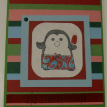 Happy Penguin card