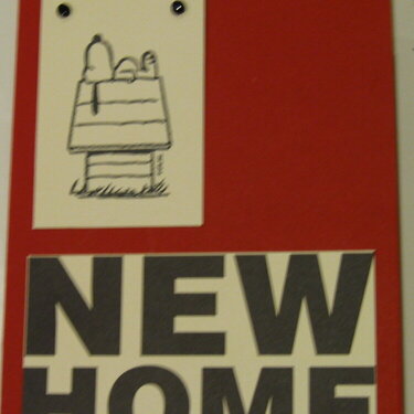 Snoopy-New Home
