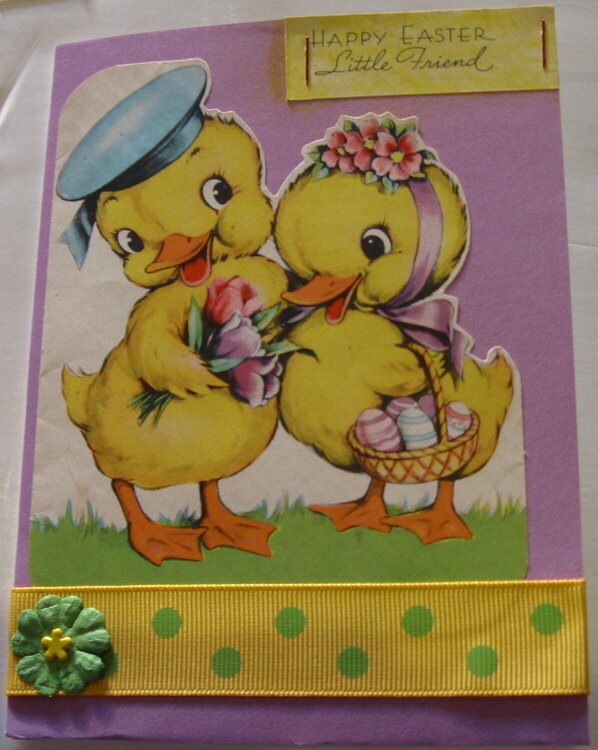 Cute Chicks Easter Card