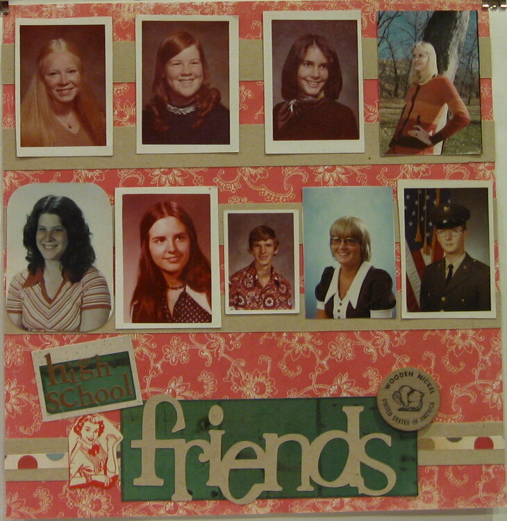 High School Friends-circa 1975
