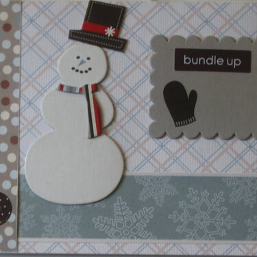 Bundle up, little snowman!!
