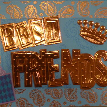 Best friends card