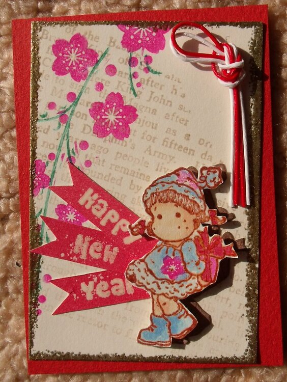 Happy New Year CARD (ATC)