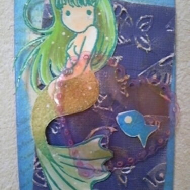 ATC of the mermaid[under the sea Love]
