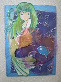 ATC of the mermaid[under the sea Love]
