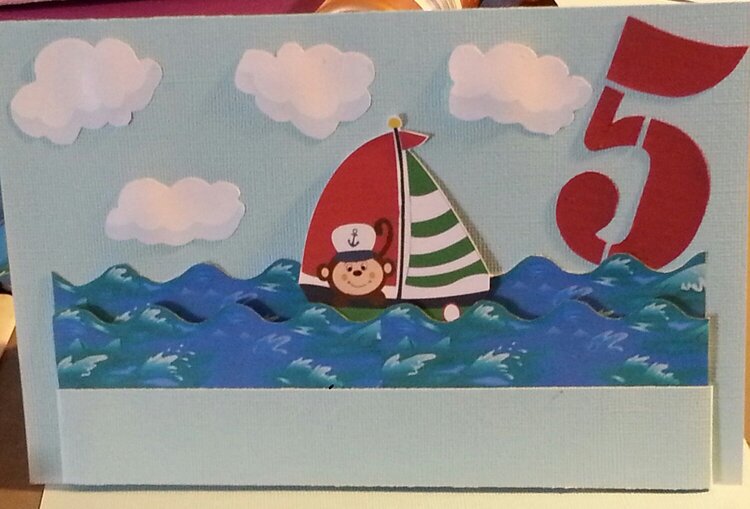 Rockin&#039; boat for boy who lives on a lake