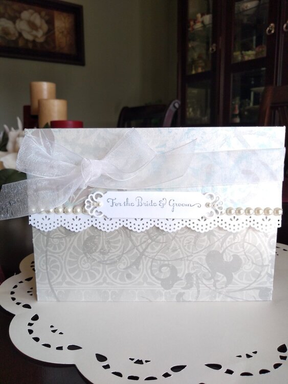 Wedding card and box envelope
