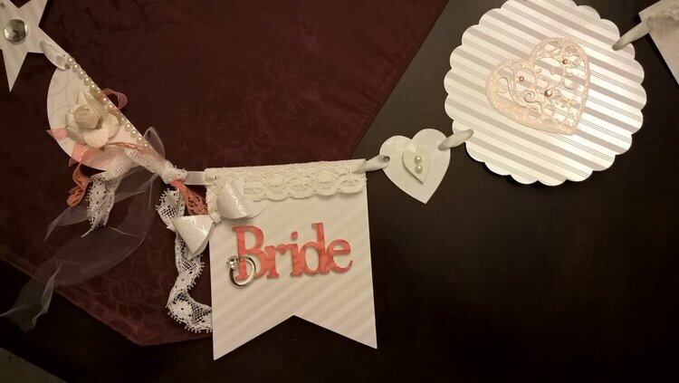 &quot;Bride to Be&quot; Banner