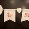 "Bride to Be" Banner