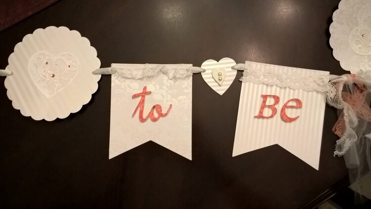 &quot;Bride to Be&quot; Banner
