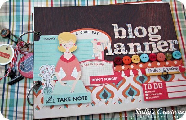 Homemade Blog Planner-October Afternoon 9 to 5 Kit