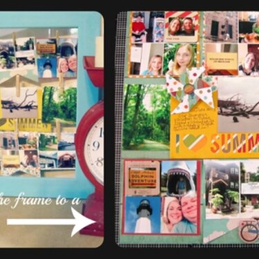 I Heart Summer Layout - Simple Stories