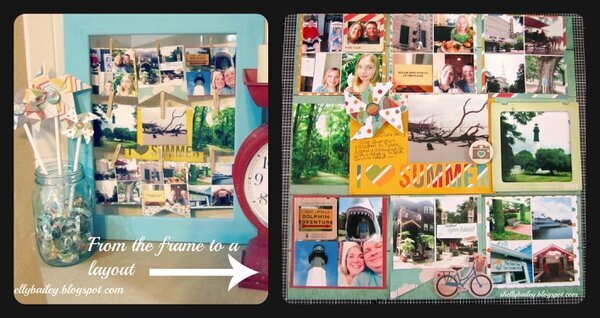 I Heart Summer Layout - Simple Stories