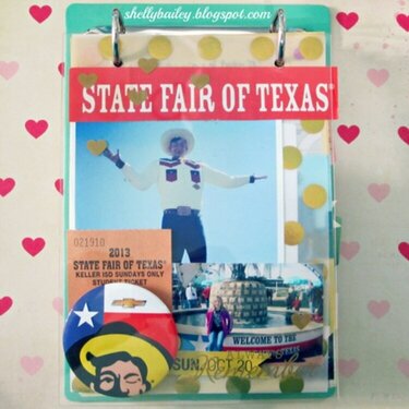 Mini Album - State Fair of Texas - Crate Paper 
