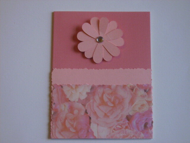 Pink all occasion  card